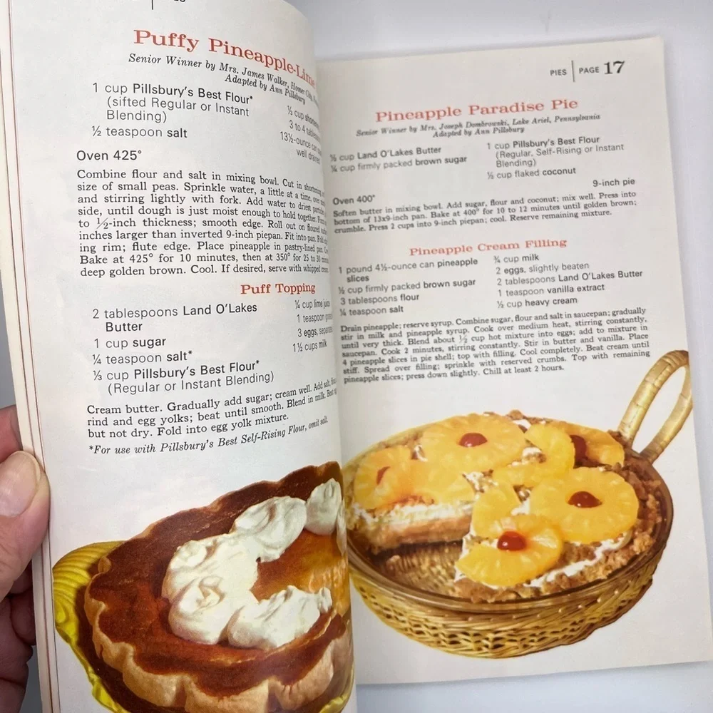100 New Bake Off Recipes Vintage Grand National Pillsbury 1965 USA Winners